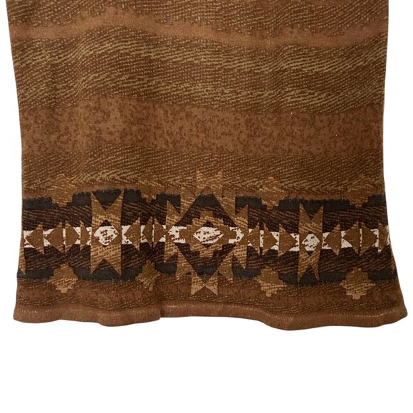 Double D Ranch Embroidered Native American Chief Western Cardigan Vest Duster S - Picture 11 of 15